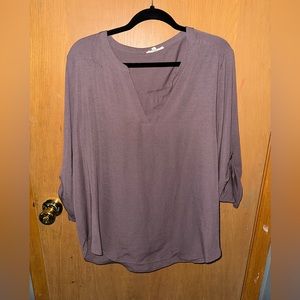 Maurice’s purple/grey blouse